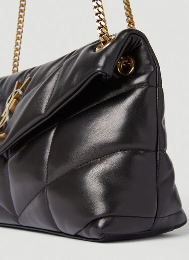 Puffer Shoulder Bag Saint Laurent Puffer Shoulder Bag Black sla0252061