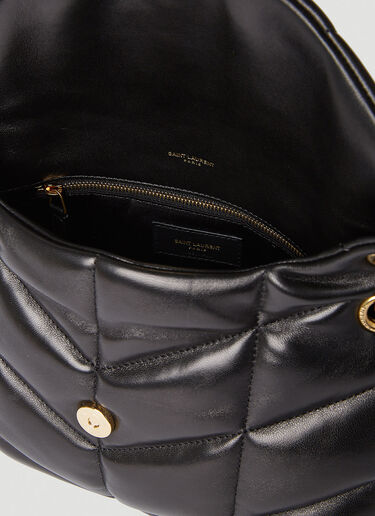 Puffer Shoulder Bag Saint Laurent Puffer Shoulder Bag Black sla0252061