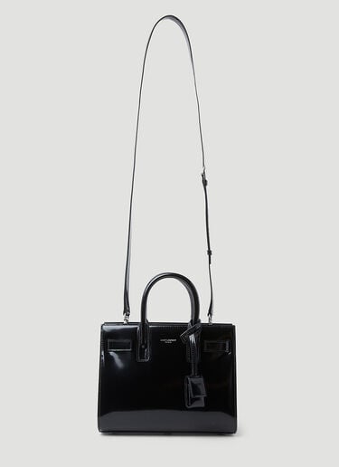 Sac De Jour 나노 핸드백 Saint Laurent Sac De Jour 나노 핸드백 블랙 sla0252089