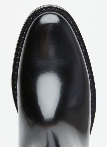 Hunt Boots Saint Laurent Hunt Boots Black sla0253058