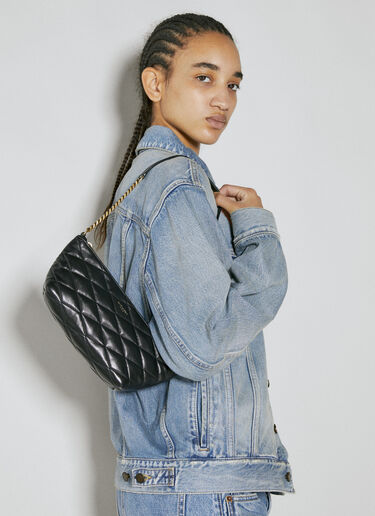 Mini Quilted Leather Shoulder Bag Saint Laurent Mini Quilted Leather Shoulder Bag Black sla0253143