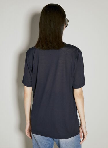 Cassandre T 恤 Saint Laurent Cassandre T 恤 蓝色 sla0254016