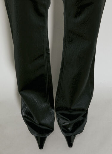 Lee 露跟浅口鞋 Saint Laurent Lee 露跟浅口鞋 黑色 sla0254058