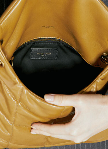 Small Puffer Shoulder Bag Saint Laurent Small Puffer Shoulder Bag Brown sla0254090