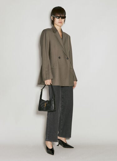 Saint Laurent Le 5 Ã  7 蓬松单肩包 黑色 sla0254093