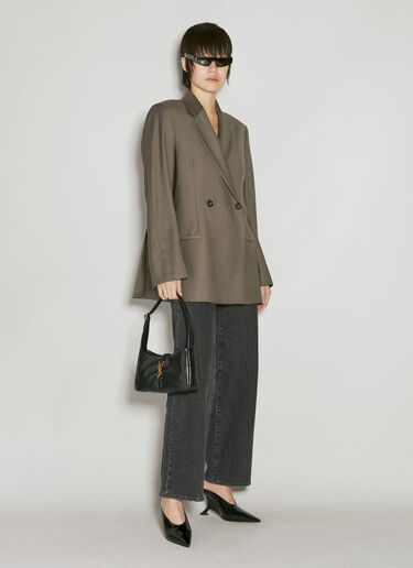 Le 5 Ã 7 蓬松单肩包 Saint Laurent Le 5 Ã 7 蓬松单肩包 黑色 sla0254093