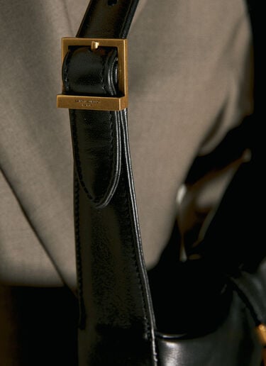 Saint Laurent Le 5 Ã  7 蓬松单肩包 黑色 sla0254093