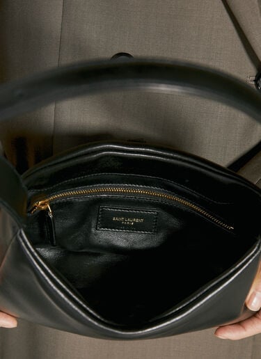 Saint Laurent Le 5 Ã  7 蓬松单肩包 黑色 sla0254093