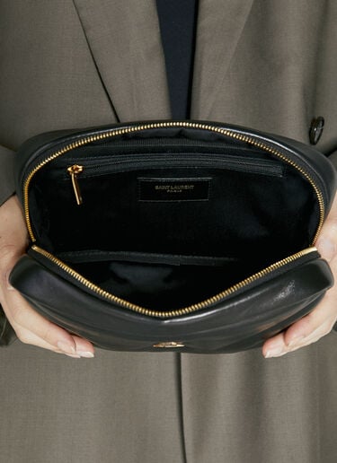 Cassandre Cosmetic Pouch Saint Laurent Cassandre Cosmetic Pouch Black sla0254097