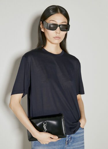 Saint Laurent Cassandre 链条钱包 黑色 sla0254099