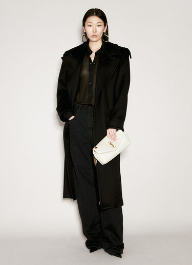 Saint Laurent 小号蓬松单肩包 乳白色 sla0254124