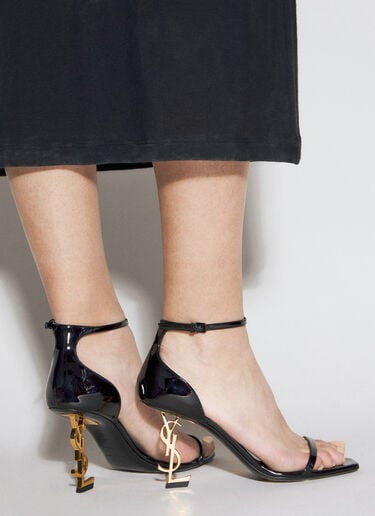 Saint Laurent Opyum 高跟凉鞋 黑色 sla0255040