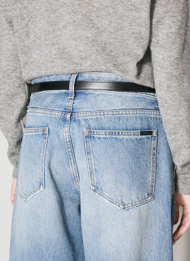 Cassandre 细腰带 Saint Laurent Cassandre 细腰带 黑色 sla0255061