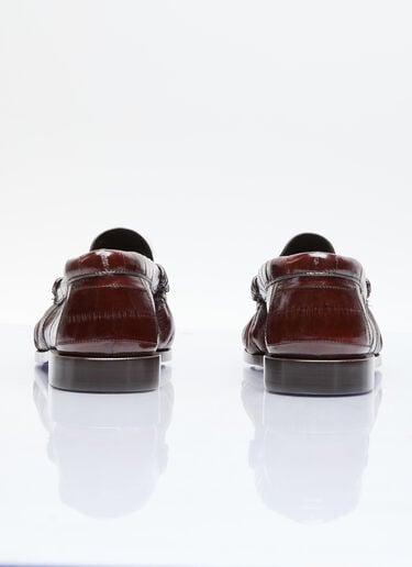 Le Loafers Saint Laurent Le Loafers Brown sla0256015