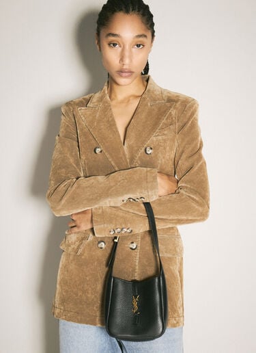 ベビー Le 5 Ã 7 ショルダーバッグ Saint Laurent ベビー Le 5 Ã 7 ショルダーバッグ ブラック sla0257084