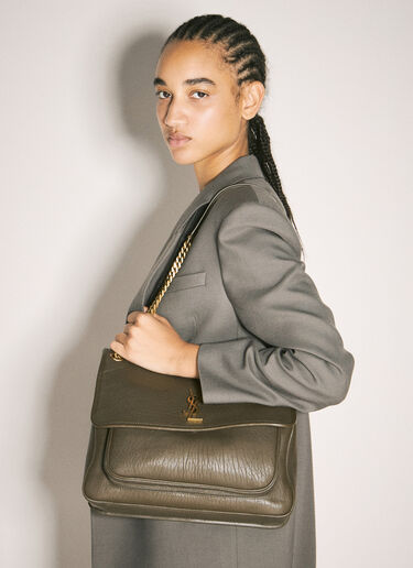 大号 Niki 单肩包 Saint Laurent 大号 Niki 单肩包 绿色 sla0257129