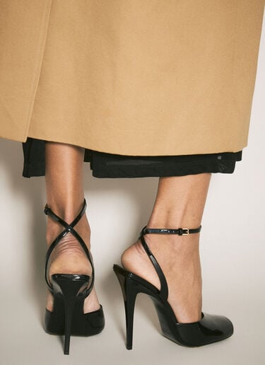 ラ スキャンデール パテントヒール Saint Laurent ラ スキャンデール パテントヒール ブラック sla0258012