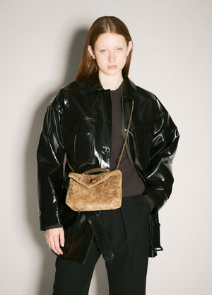 Saint Laurent 토이 퍼퍼 숄더백 브라운 sla0258037