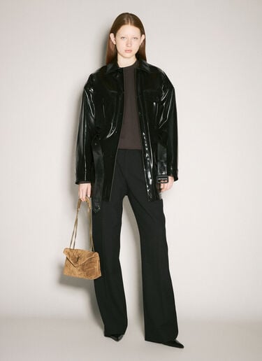 Saint Laurent 토이 퍼퍼 숄더백 브라운 sla0258037