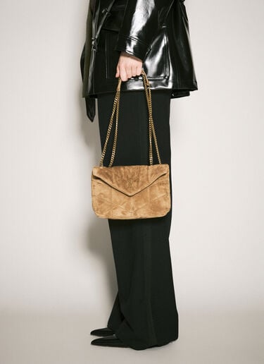 Saint Laurent 토이 퍼퍼 숄더백 브라운 sla0258037