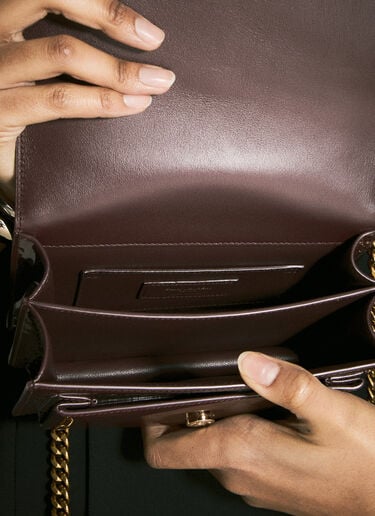 Sunset Small Shoulder Bag Saint Laurent Sunset Small Shoulder Bag Burgundy sla0258039