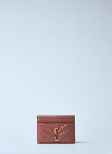 Saint Laurent Cassandre Cardholder Pink sla0259062