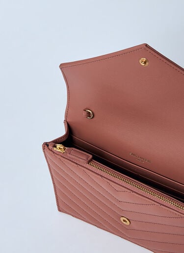 Cassandre Chain Wallet Saint Laurent Cassandre Chain Wallet Brown sla0259069