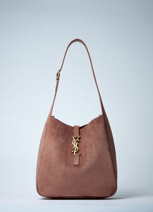 Saint Laurent Le 5 à 7 Small Shoulder Bag Brown sla0259079