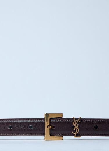 카상드르 얇은 벨트 Saint Laurent 카상드르 얇은 벨트 블랙 sla0259092