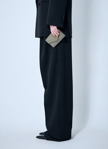 Saint Laurent Cassandre 钱包  卡其色 sla0260002