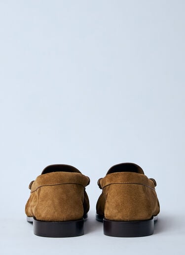 Saint Laurent Le Loafer Supple Brown sla0260030