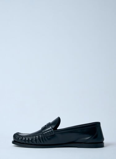 ローラン レザーローファー Saint Laurent ローラン レザーローファー ブラック sla0260032