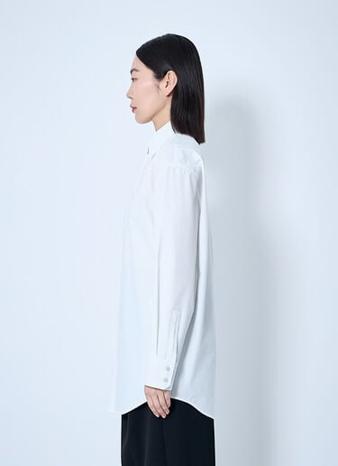 Saint Laurent Cassandre Shirt Cream sla0260081