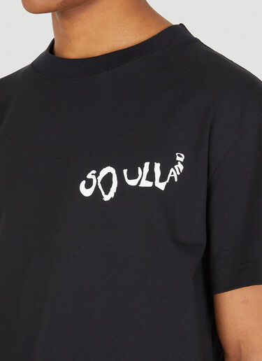 Balder Logo T-Shirt Soulland Balder Logo T-Shirt Black sld0149001