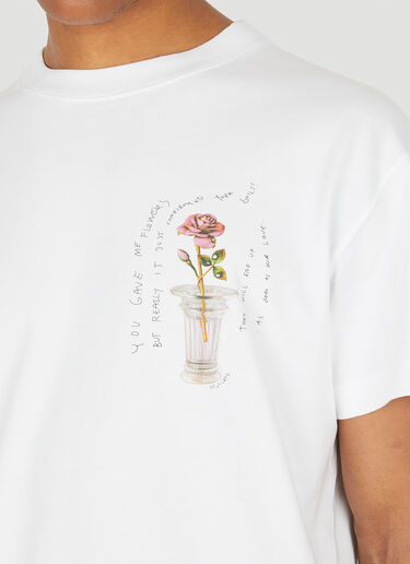 Soulland 길트 티셔츠 화이트 sld0149003