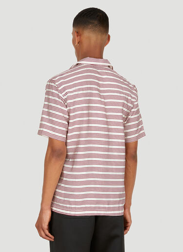 Orson Stripe Shirt Soulland Orson Stripe Shirt Red sld0149007