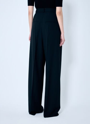 Wide-Leg Wool Pants Sportmax Wide-Leg Wool Pants Black spx0259002