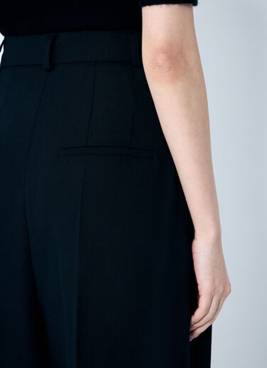 Wide-Leg Wool Pants Sportmax Wide-Leg Wool Pants Black spx0259002