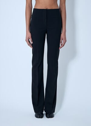 Sportmax 스트레치 마감 팬츠  블랙 spx0260007