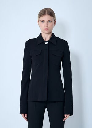 Sportmax Wells Jersey Jacket Black spx0261005