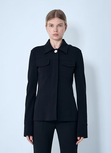 Wells Jersey Jacket Sportmax Wells Jersey Jacket Black spx0261005