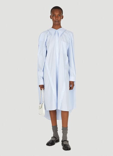 四袖衬衫裙 Simone Rocha 四袖衬衫裙 蓝色 sra0250011
