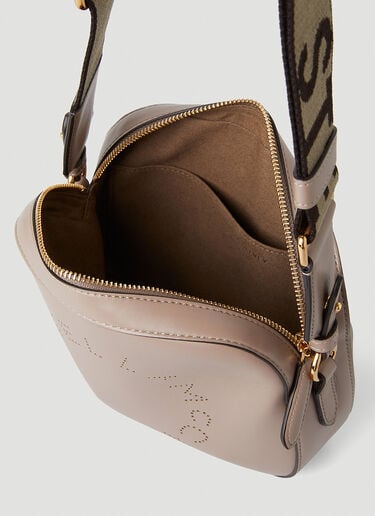 Perforated Small Camera Shoulder Bag Stella McCartney Perforated Small Camera Shoulder Bag Beige stm0247027