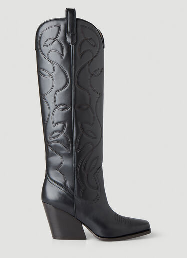 카우보이 클라우디 알터 매트 부츠 Stella McCartney 카우보이 클라우디 알터 매트 부츠 블랙 stm0249016