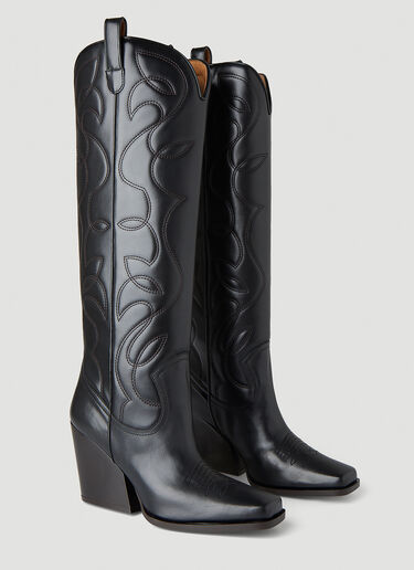 Stella McCartney 카우보이 클라우디 알터 매트 부츠 블랙 stm0249016