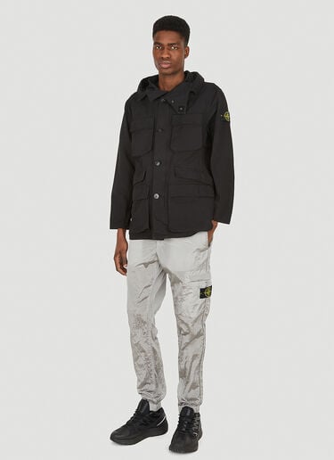 Hooded Field Jacket Stone Island Hooded Field Jacket Black sto0148019