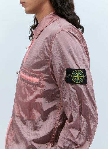 再生尼龙衬衫外套 Stone Island 再生尼龙衬衫外套 粉色 sto0152028