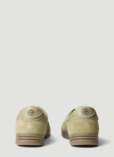 Stone Island 락 스니커즈 카키 sto0152084