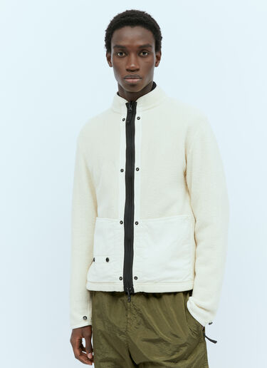 David Light Jacket With Gilet Stone Island David Light Jacket With Gilet Cream sto0154026