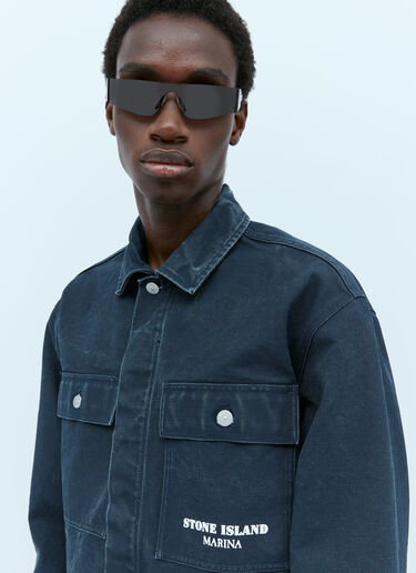 Marina 衬衫外套 Stone Island Marina 衬衫外套 藏蓝色 sto0154039